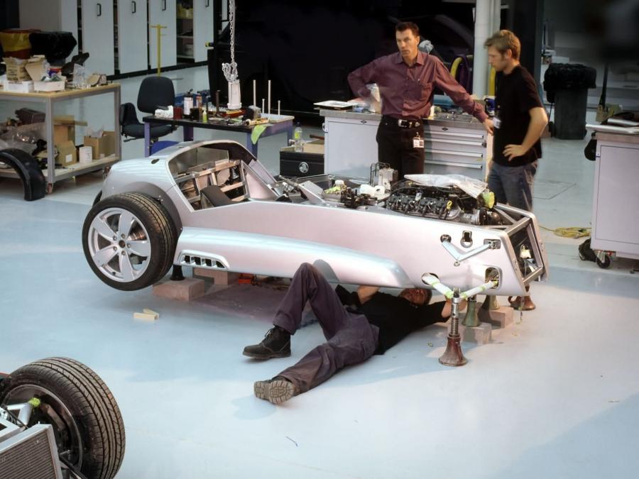 Детали создания Elfin Clubman MS8 Concept 2004 года  (фото 21 из 25)